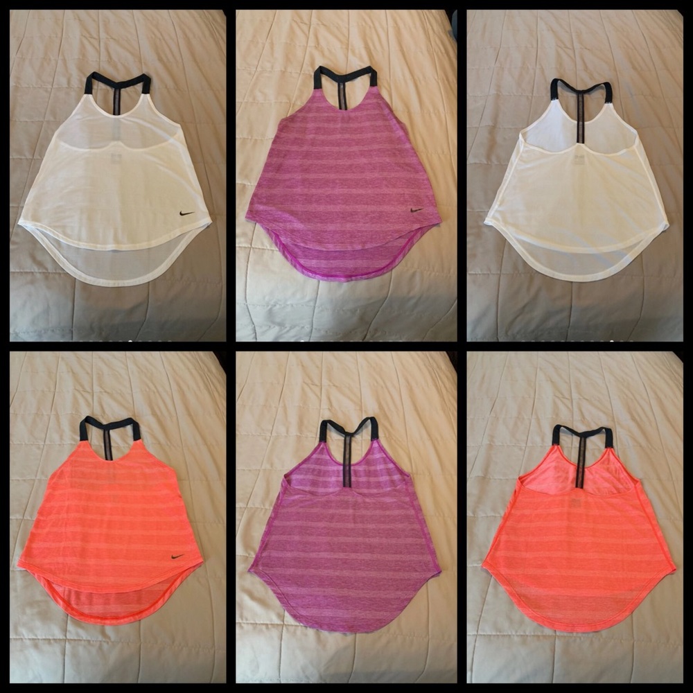 3 Nike Tank Tops